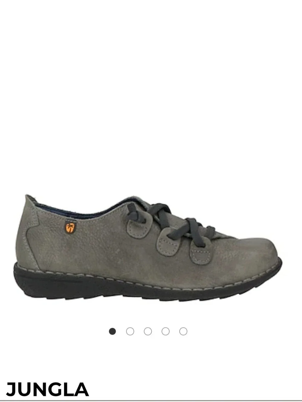 Jungla Elastic Loop Lacing Olive Green Suede Women's Shoes Size 40/9.5